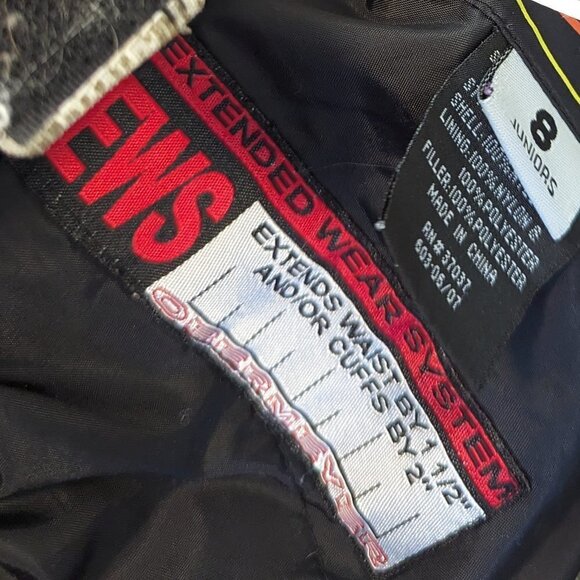 Obermeyer Snow Ski Extended Wear System Pants Jr size 8 Unisex Waterproof - Picture 9 of 11